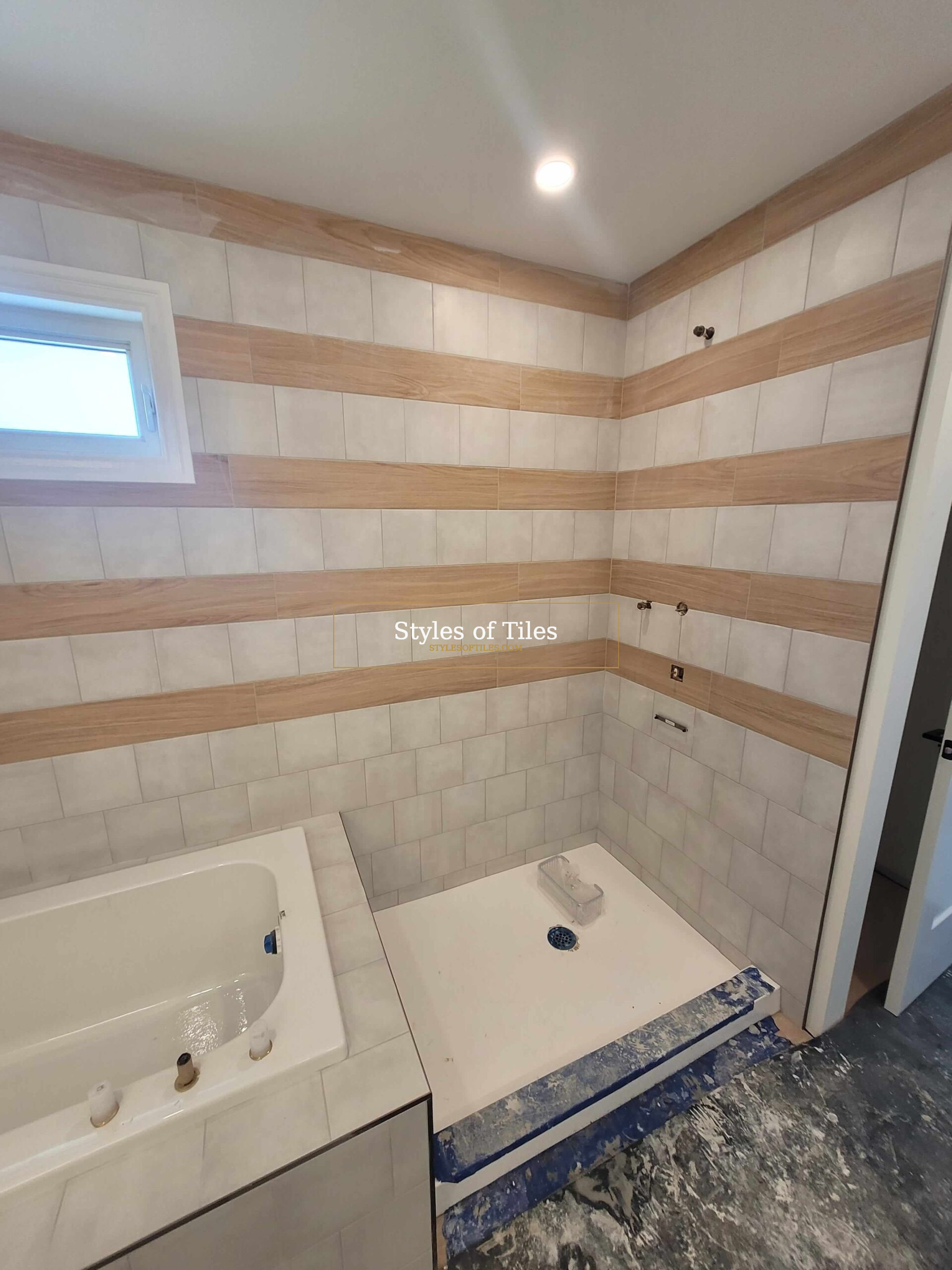 Bathroom wall tile installation Brant County Ontario