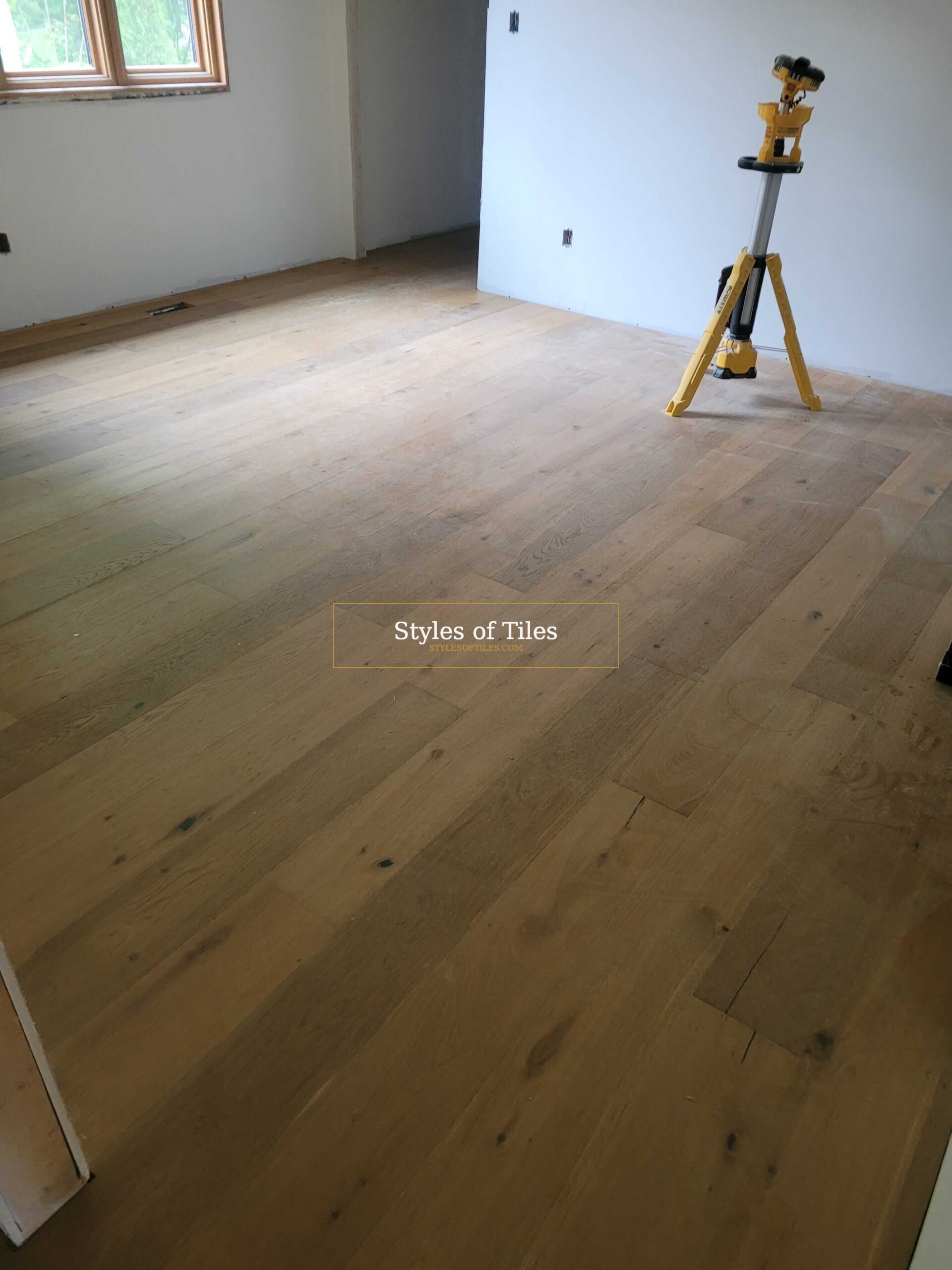 Outdoor tile installation Port Dover Ontario