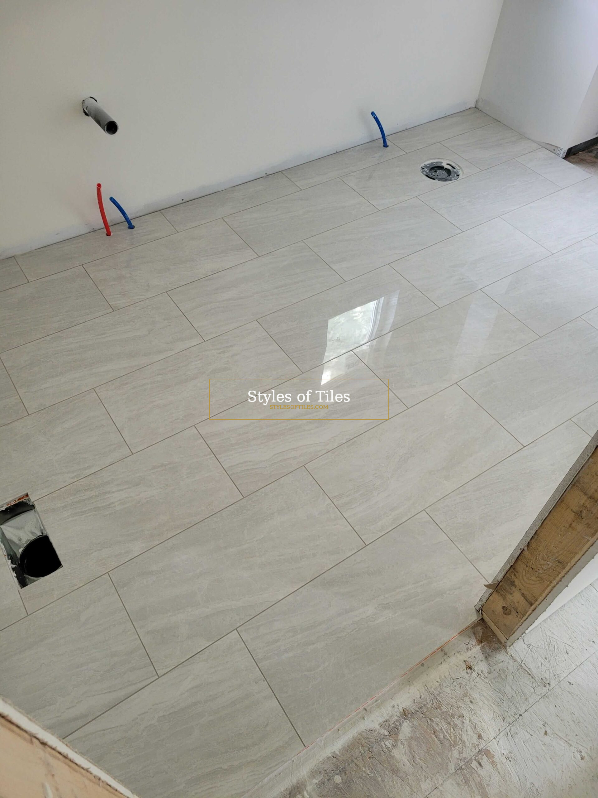 Tile floor renovation Dunnville Haldimand County