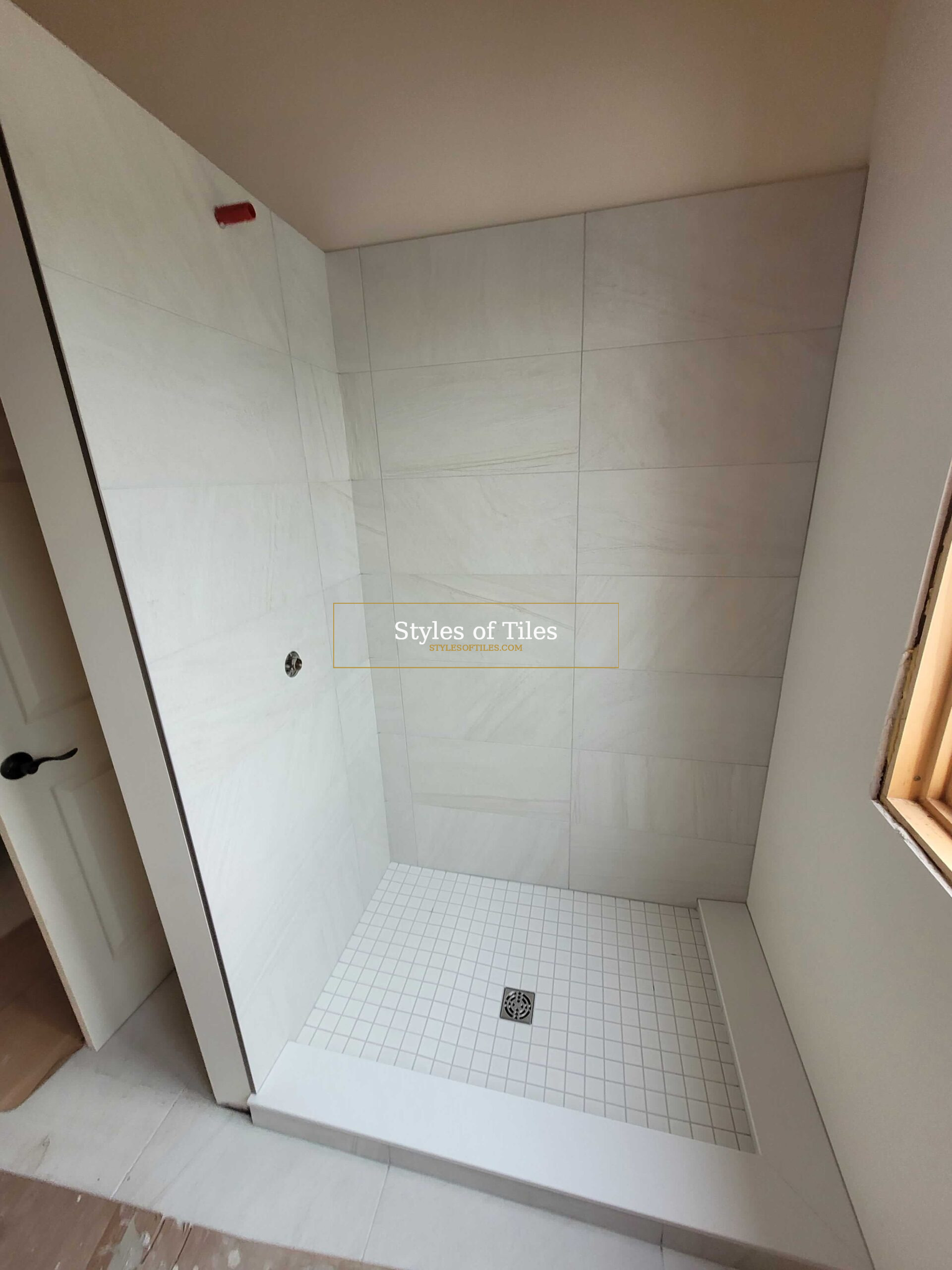 Custom master bath tile work Port Dover Ontario