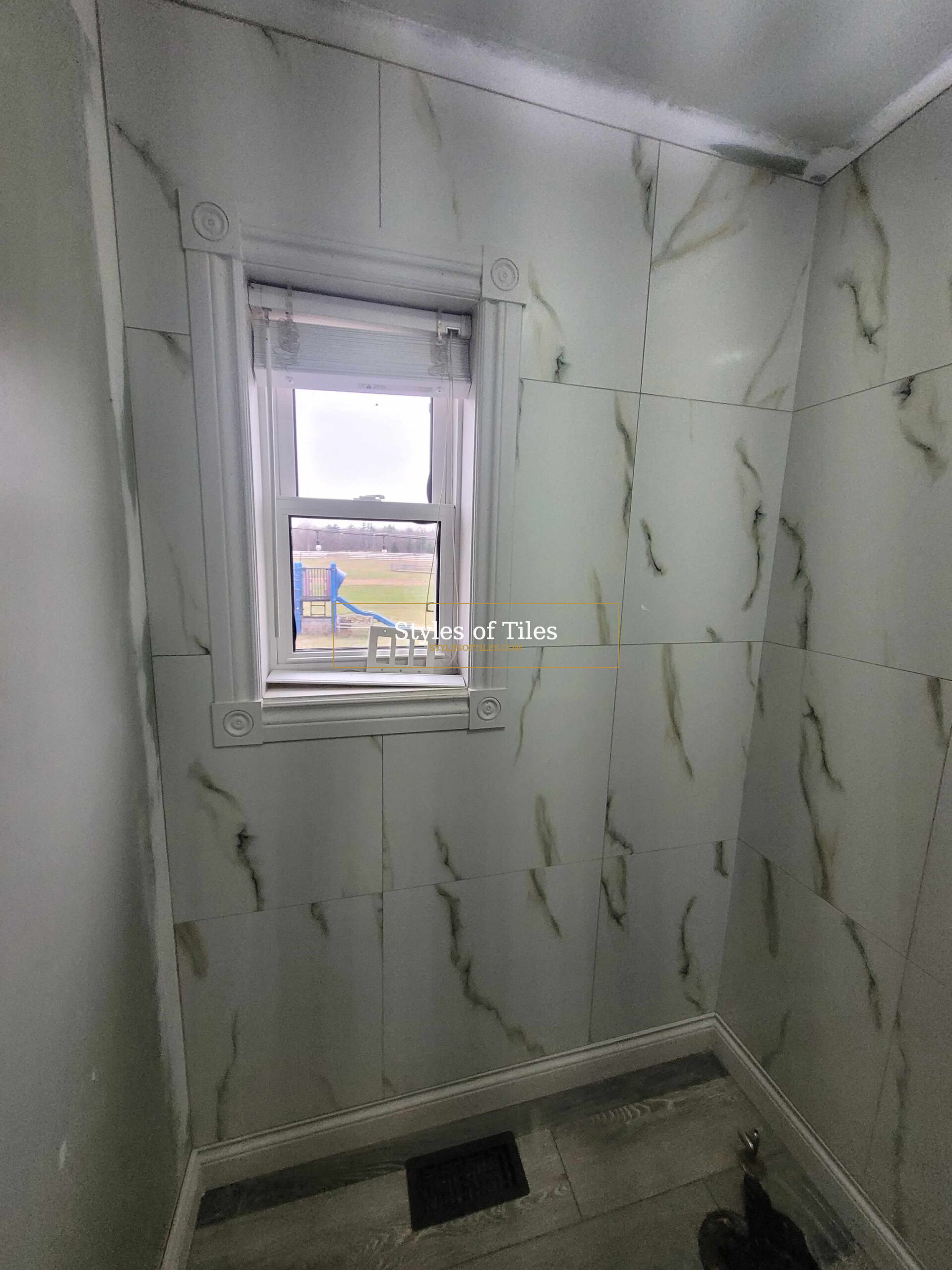 Bathroom tile renovation Cayuga Haldimand County