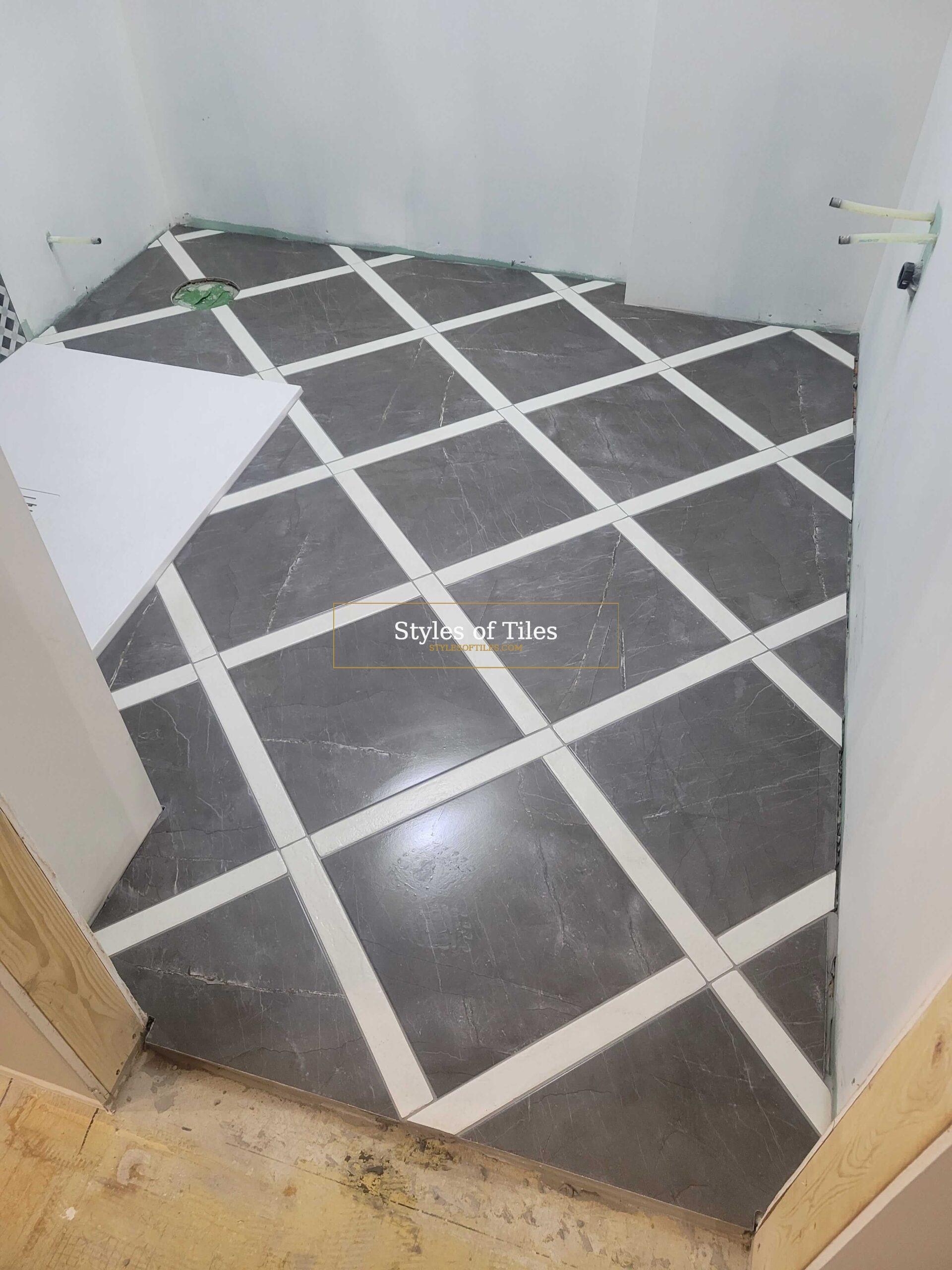 Ceramic tile floor installation Port Dover Ontario