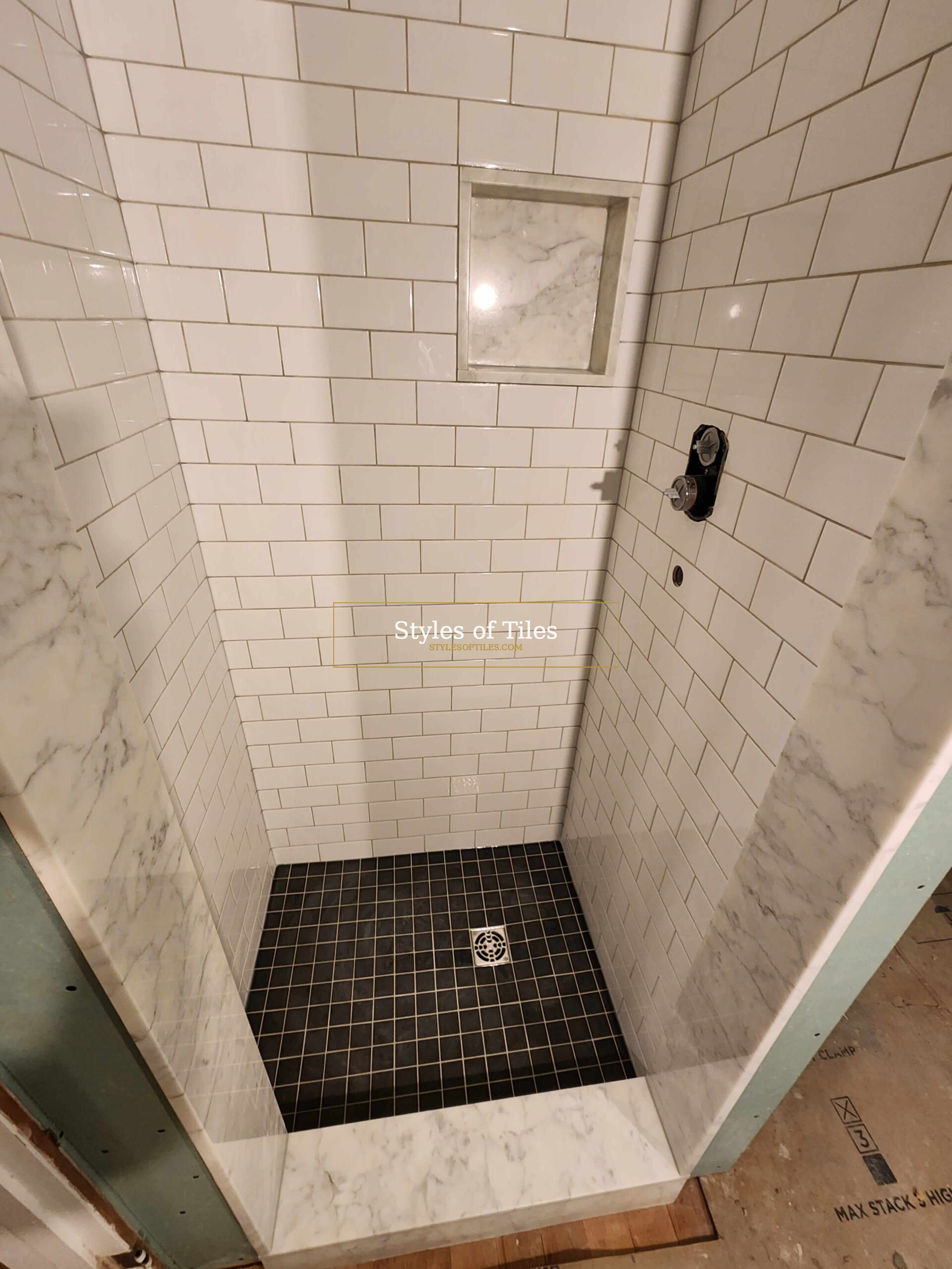 Luxury bathroom tile installation Port Dover Ontario