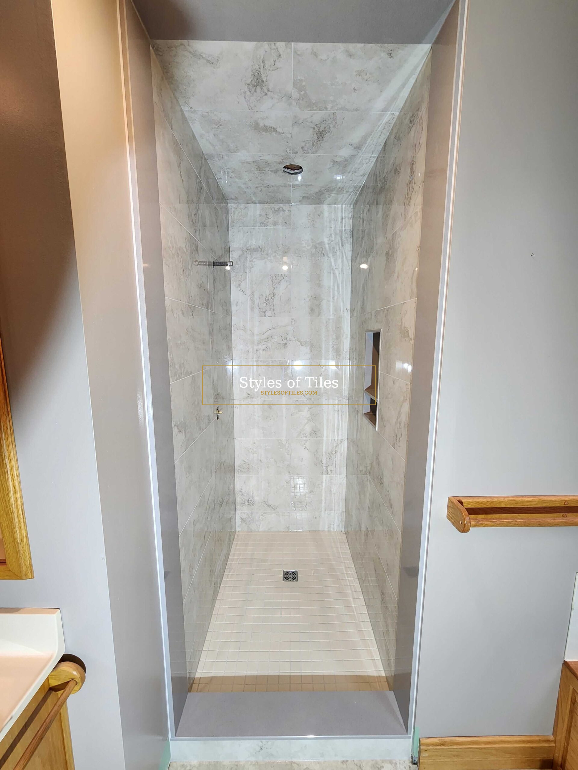 Custom ceramic tile shower Port Dover Ontario